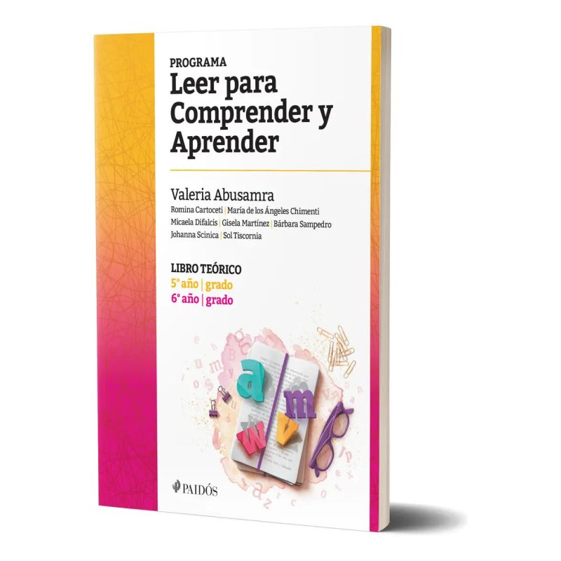 PROGRAMA LEER PARA COMPRENDER Y APRENDER - LIBRO TEORICO 5° Y 6° AÑO - GRADO (Nuevo)