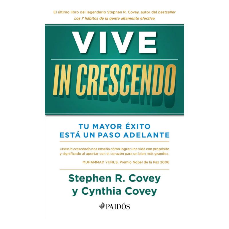 VIVE IN CRESCENDO - TU MAYOR EXITO ESTA UN PASO ADELANTE (Nuevo)