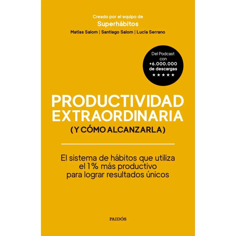 PRODUCTIVIDAD EXTRAORDINARIA (Nuevo)