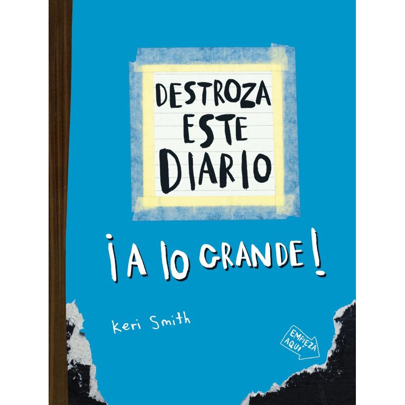 DESTROZA ESTE DIARIO A LO GRANDE ! - AZUL FLUO (Nuevo)