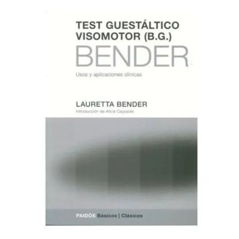 TEST GUESTALTICO VISOMOTOR BENDER - EQUIPO COMPLETO (Nuevo)