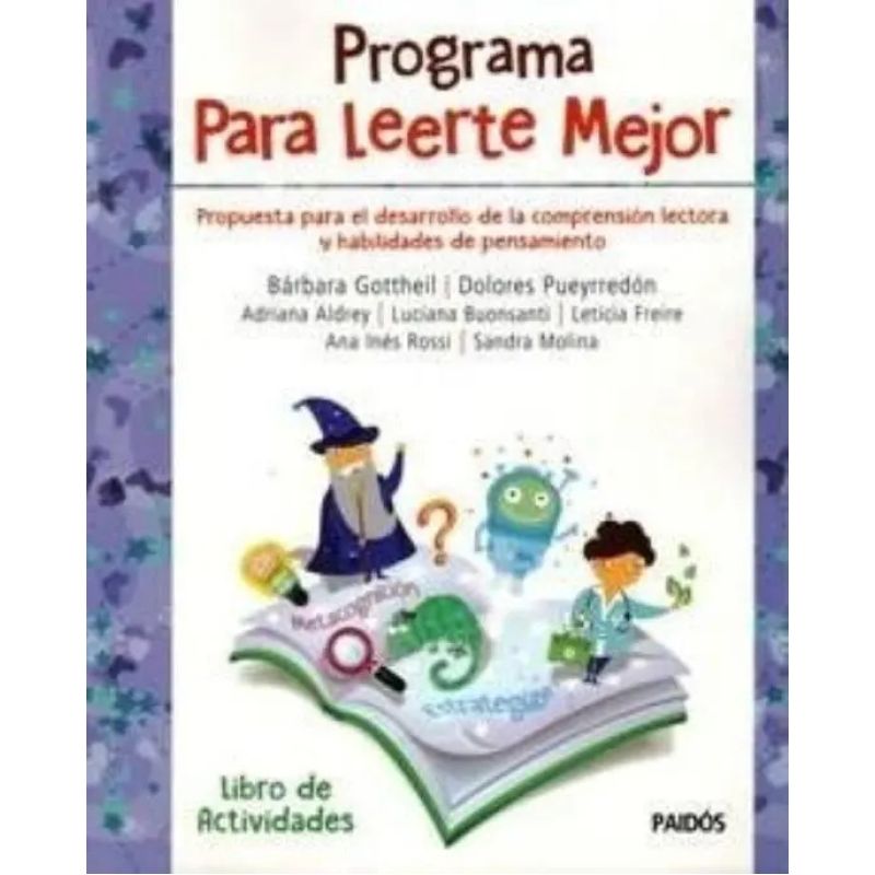 PARA LEERTE MEJOR - LIBRO DE ACTIVIDADES (Nuevo)
