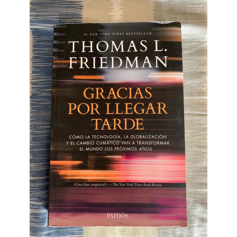 GRACIAS POR LLEGAR TARDE (Nuevo)