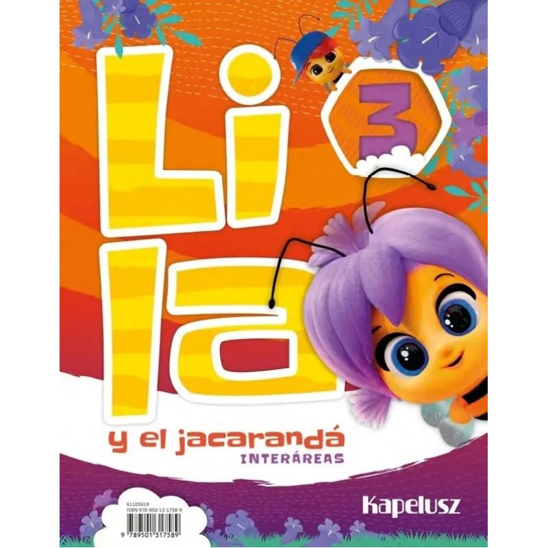 LILA Y EL JACARANDA 3 - INTERAREAS + LIBRO DE ACTIVIDADES (Nuevo)