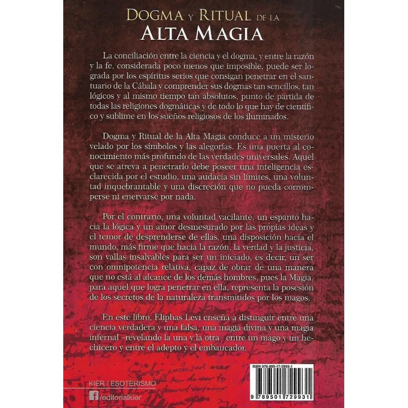 DOGMA Y RITUAL DE LA ALTA MAGIA (Nuevo) - Miniatura 3