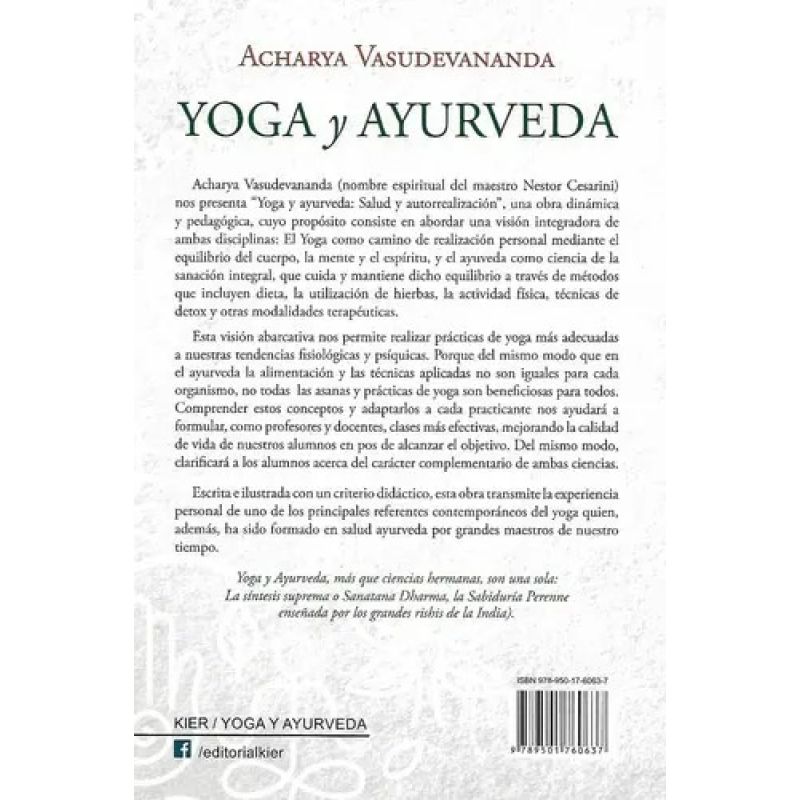 YOGA Y AYURVEDA - SALUD Y AUTOREALIZACION (Nuevo) - Miniatura 2