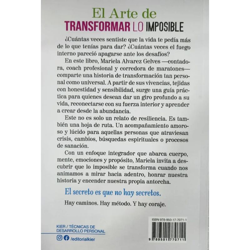 ARTE DE TRANSFORMAR LO IMPOSIBLE, EL (Nuevo) - Miniatura 2