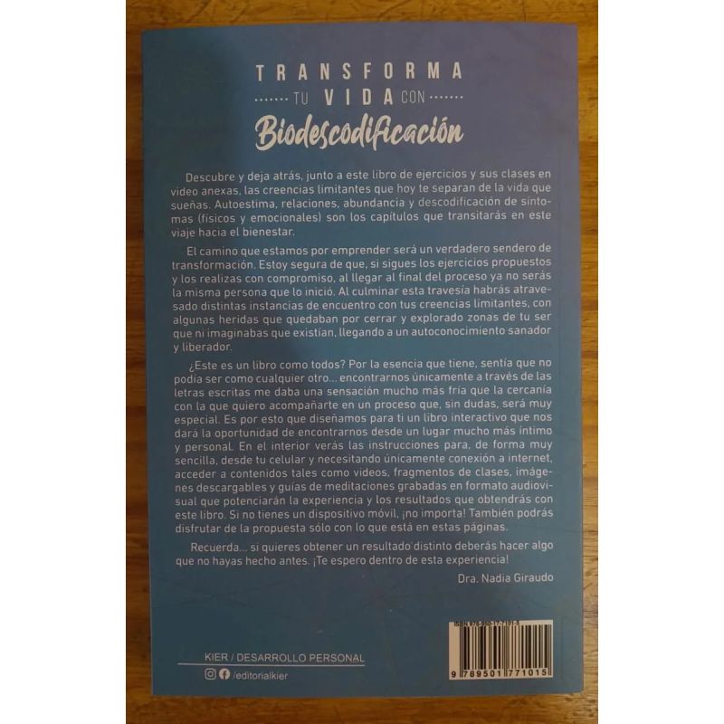 TRANSFORMA TU VIDA CON BIODESCODIFICACION (Nuevo) - Miniatura 2