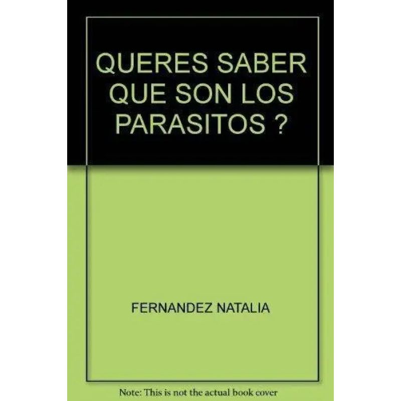 QUERES SABER QUE SON LOS PARASITOS? (Nuevo)