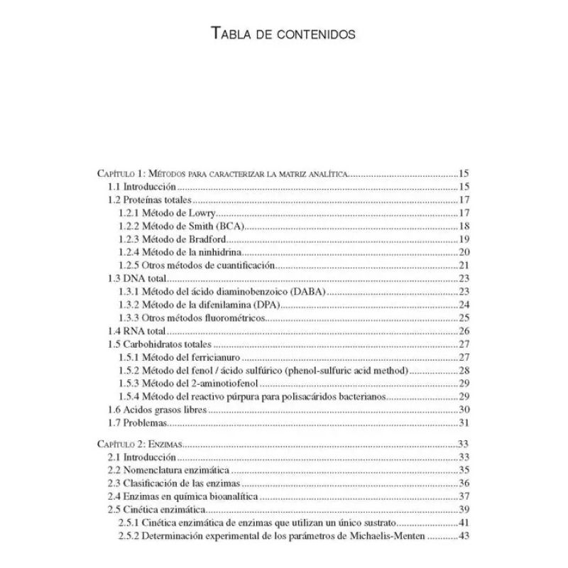 QUIMICA BIOANALITICA - METODOS DE TEORIA ANALITICA PARA EL LABORATORIO DE BIOLOGIA MOLECULAR, FARMACIA Y BIOQUIMICA (Nuevo) - Miniatura 2