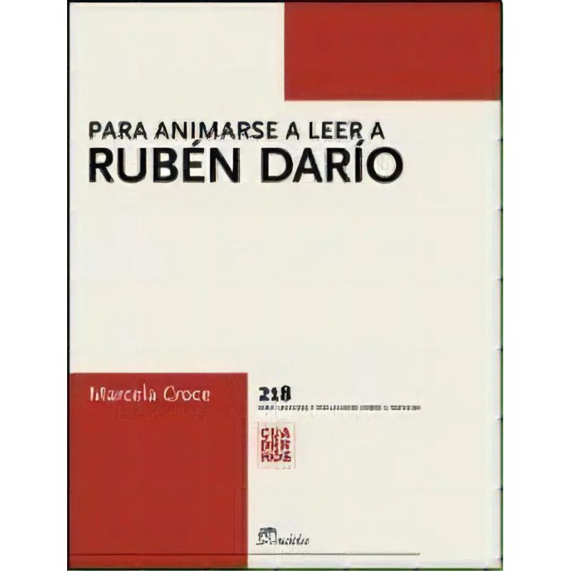PARA ANIMARSE A LEER A RUBEN DARIO (Nuevo)