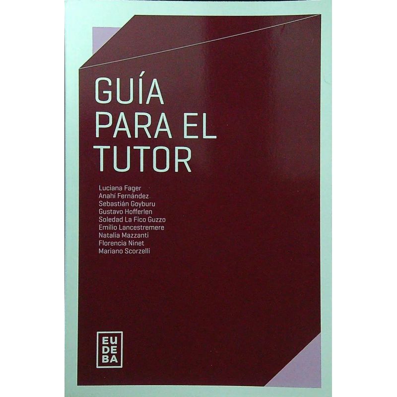 GUIA PARA EL TUTOR (Nuevo)