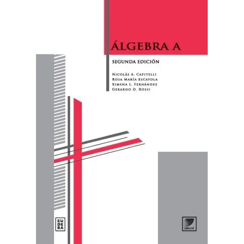 ALGEBRA A 2/ED. (Nuevo)