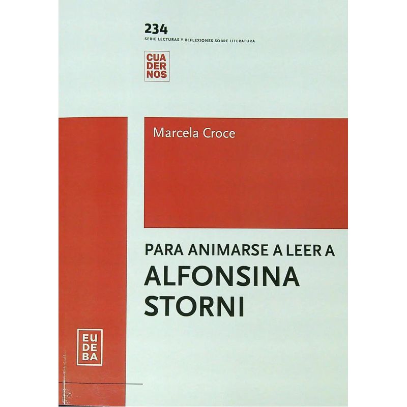 PARA ANIMARSE A LEER A ALFONSINA STORNI (Nuevo)