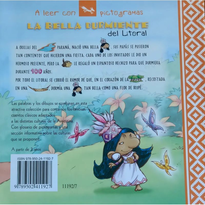 BELLA DURMIENTE DEL LITORAL, LA - A LEER CON PICTOGRAMAS (Nuevo)
