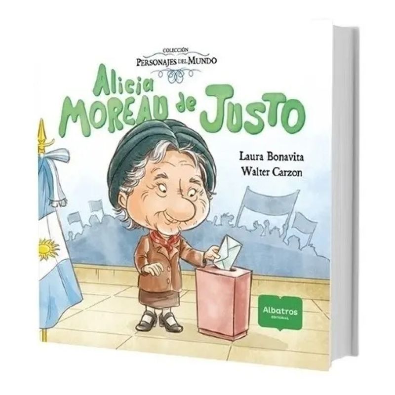 ALICIA MOREAU DE JUSTO - PERSONAJES DEL MUNDO (Nuevo)