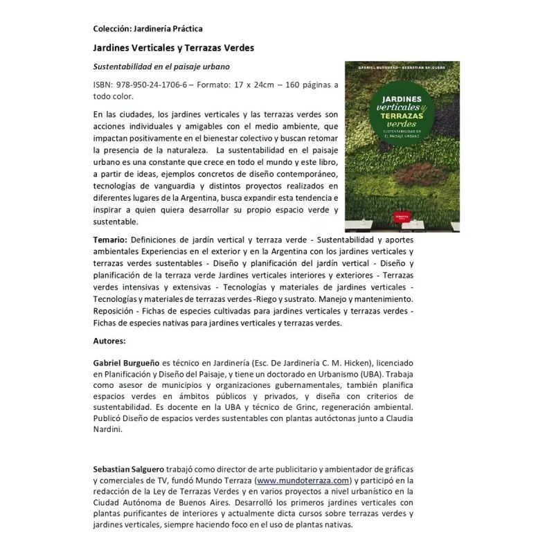 JARDINES VERTICALES Y TERRAZAS VERDES (Nuevo) - Miniatura 2