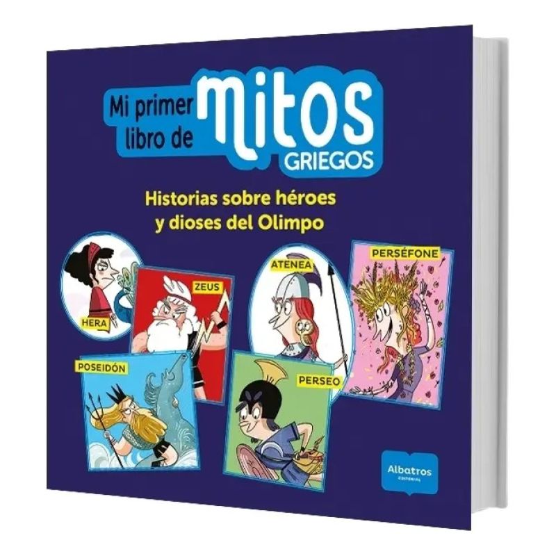 MI PRIMER LIBRO DE MITOS GRIEGOS (Nuevo)