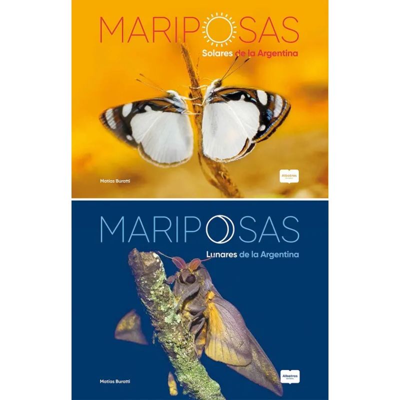 MARIPOSAS SOLARES Y LUNARES DE LA ARGENTINA (Nuevo)