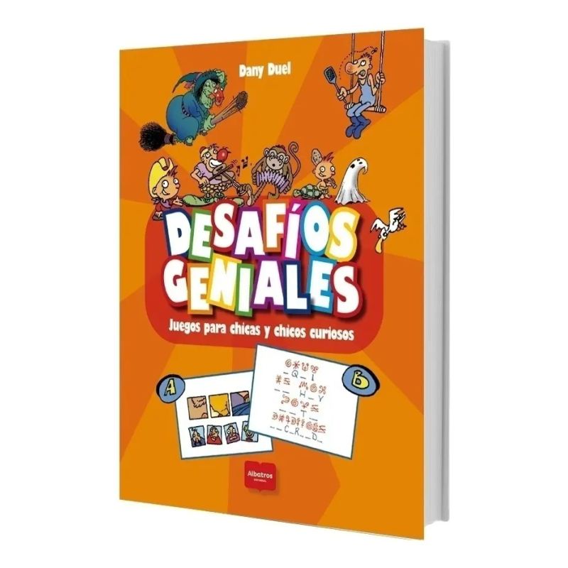 DESAFIOS GENIALES - JUEGOS PARA CHICAS Y CHICOS CURIOSOS (Nuevo)