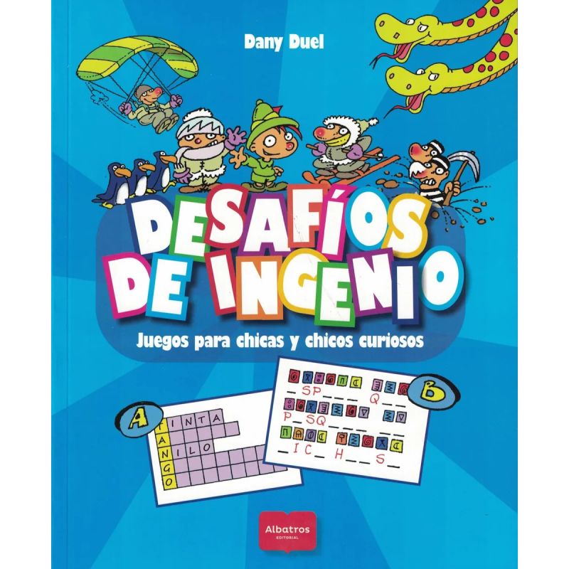 DESAFIOS DE INGENIO - JUEGOS PARA CHICAS Y CHICOS CURIOSOS (Nuevo) - Miniatura 2