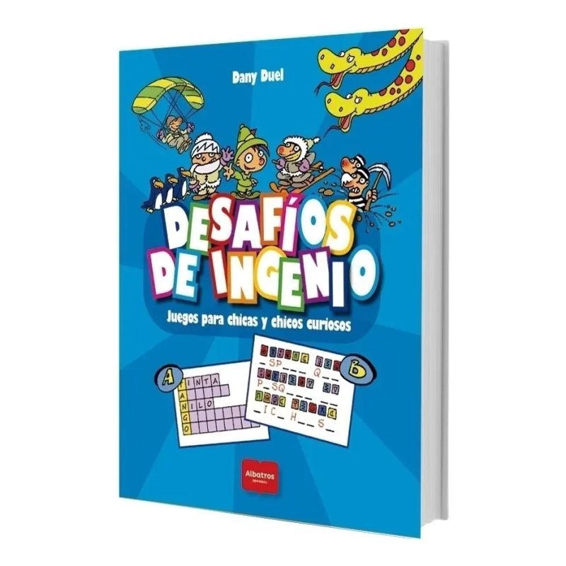 DESAFIOS DE INGENIO - JUEGOS PARA CHICAS Y CHICOS CURIOSOS (Nuevo)