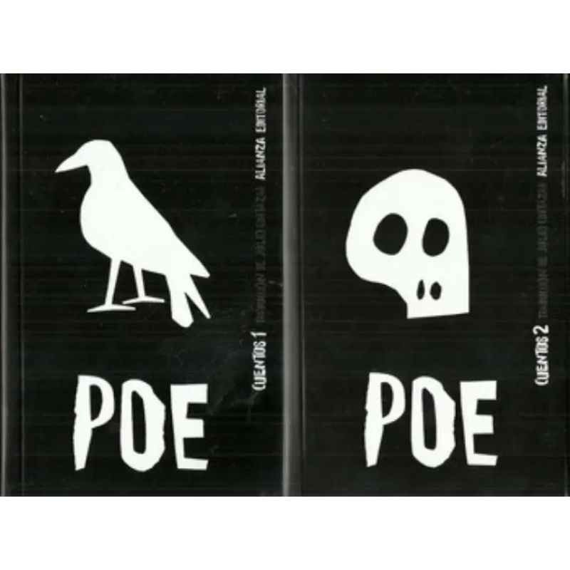 CUENTOS POE - 2 TOMOS - EDGAR ALLAN POE (Nuevo)