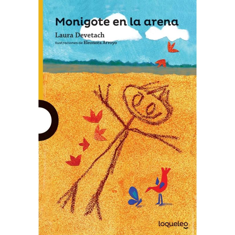 MONIGOTE EN LA ARENA  - LOQUELEO AMARILLA (Nuevo)