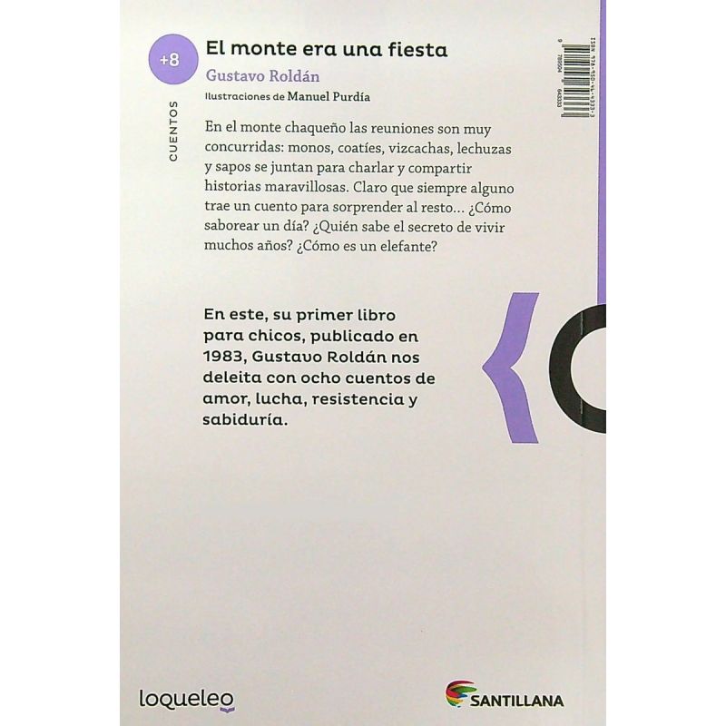 MONTE ERA UNA FIESTA,EL N/ED.- LOQUELEO MORADA (Nuevo) - Miniatura 2