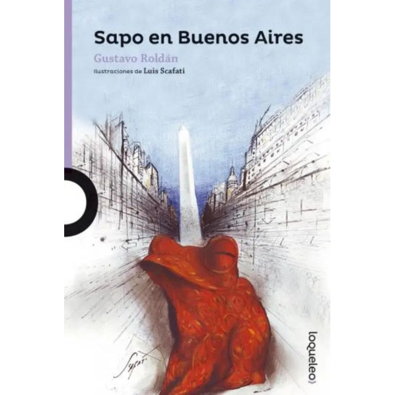 SAPO EN BUENOS AIRES N/ED.- LOQUELEO MORADA (Nuevo)