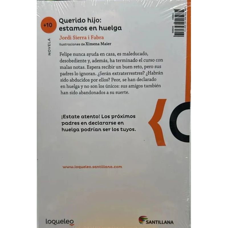 QUERIDO HIJO:ESTAMOS EN HUELGA N/ED.- LOQUELEO NARANJA (Nuevo) - Miniatura 2