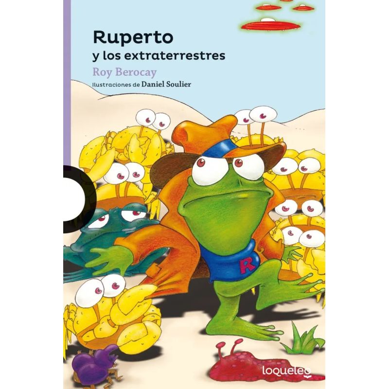RUPERTO Y LOS EXTRATERRESTRES - LOQUELEO MORADA (Nuevo)