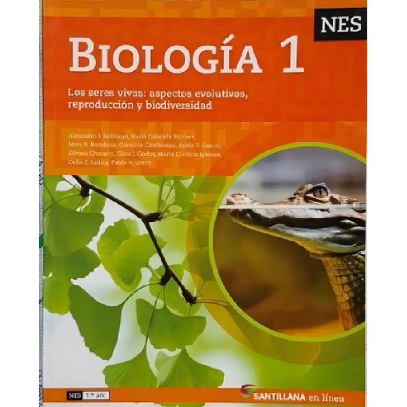 BIOLOGIA 1 NES - EN LINEA CABA LOS SERES VIVOS: ASPECTOS EVOLUTIVOS, REPRODUCCION Y BIODIVERSIDAD (Nuevo) - Miniatura 2