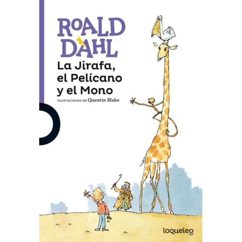 JIRAFA, EL PELICANO Y EL MONO, LA - LOQUELEO MORADA (Nuevo)