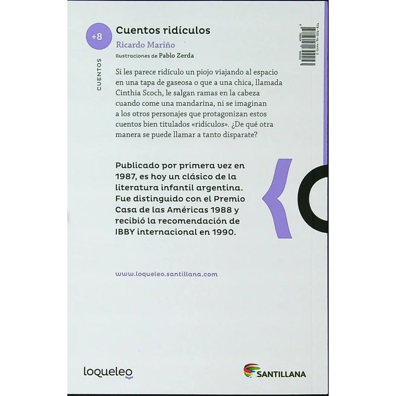 CUENTOS RIDICULOS - LOQUELEO MORADA (Nuevo) - Miniatura 2
