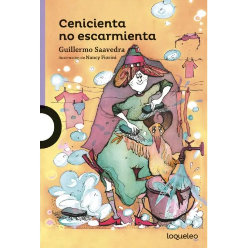 CENICIENTA NO ESCARMIENTA - LOQUELEO MORADA (Nuevo)
