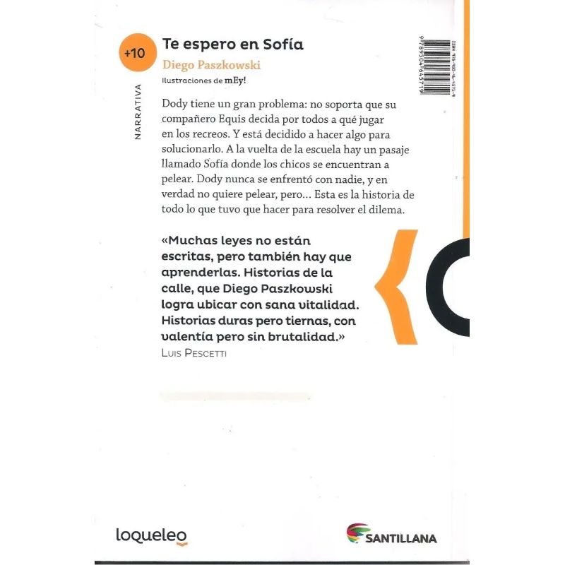 TE ESPERO EN SOFIA - LOQUELEO NARANJA (Nuevo) - Miniatura 2