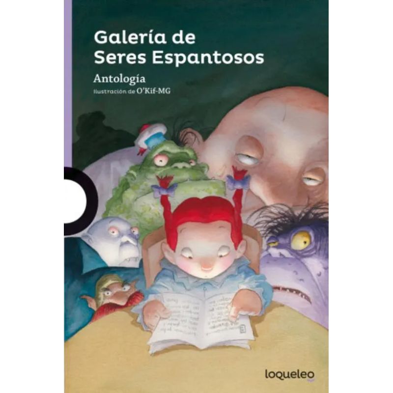 GALERIA DE SERES ESPANTOSOS - LOQUELEO MORADA (Nuevo)