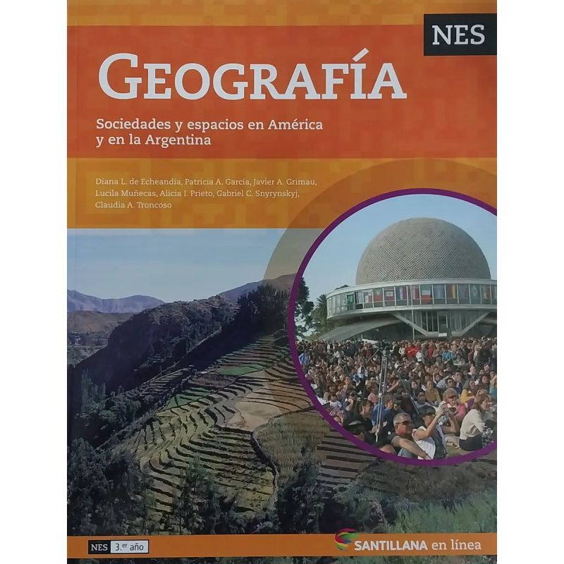 GEOGRAFIA NES - EN LINEA SOCIEDADES Y ESPACIOS EN AMERICA Y EN LA ARGENTINA (Nuevo)