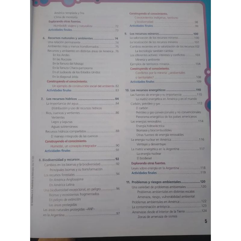 GEOGRAFIA NES - EN LINEA SOCIEDADES Y ESPACIOS EN AMERICA Y EN LA ARGENTINA (Nuevo) - Miniatura 3