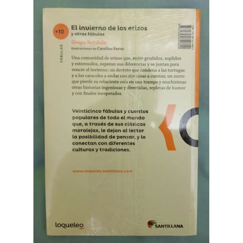 INVIERNO DE LOS ERIZOS, EL - LOQUELEO NARANJA (Nuevo) - Miniatura 3