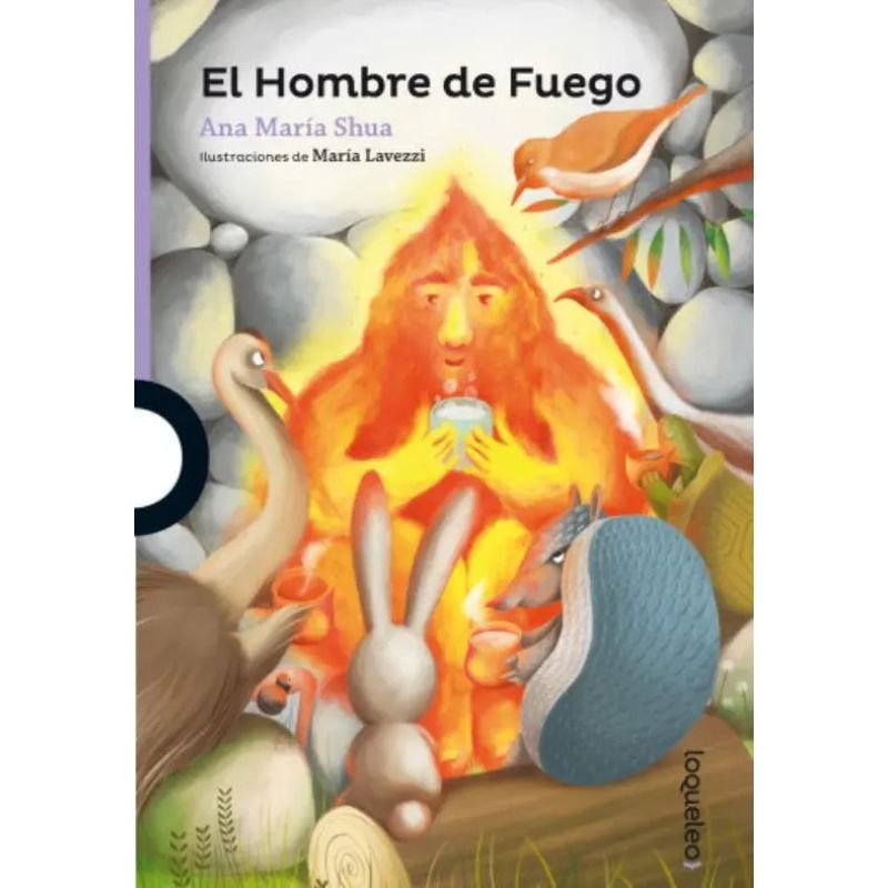 HOMBRE DE FUEGO, EL - LOQUELEO MORADA (Nuevo)