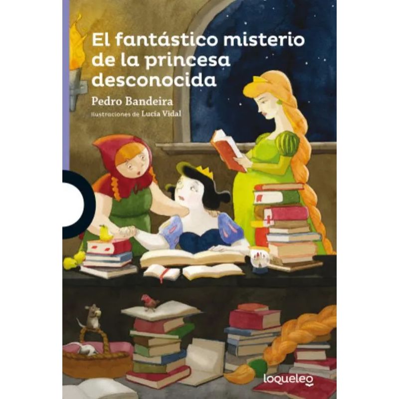 FANTASTICO MISTERIO DE LA PRINCESA DESCONOCIDA, EL - LOQUELEO MORADA (Nuevo)