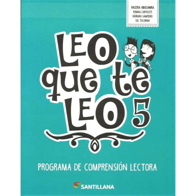 LEO QUE TE LEO 5 - PROGRAMA DE COMPRENSION LECTORA (Nuevo)