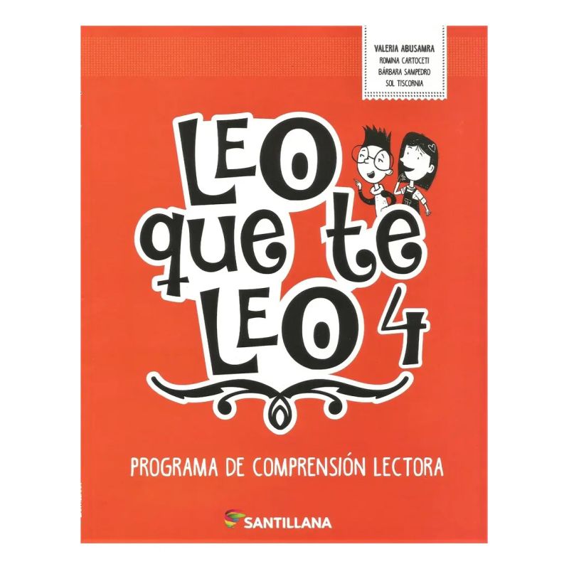 LEO QUE TE LEO 4 - PROGRAMA DE COMPRENSION LECTORA (Nuevo) - Miniatura 2