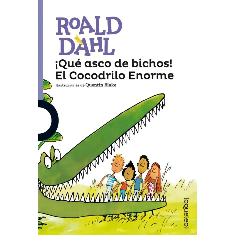 QUE ASCO DE BICHOS! EL COCODRILO ENORME - LOQUELEO MORADA (Nuevo)