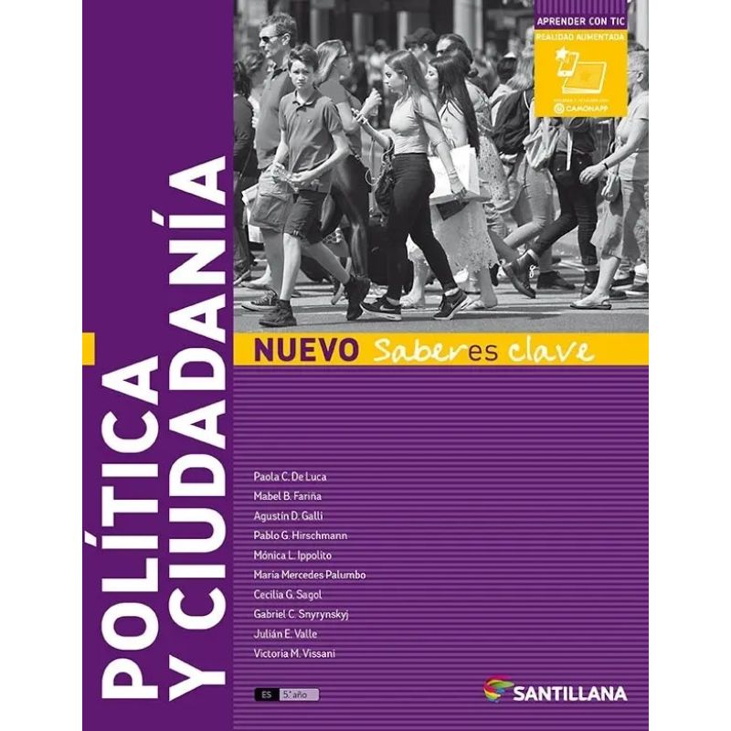 POLITICA Y CIUDADANIA - NUEVO SABERES CLAVE (2019) (Nuevo)