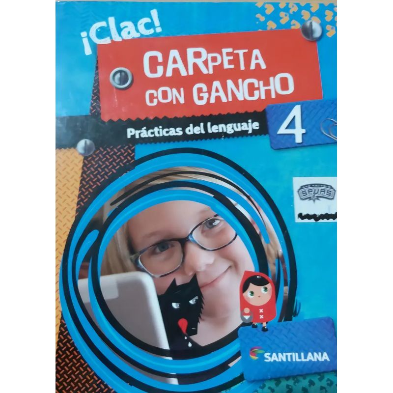 CARPETA CON GANCHO 4 - PRACTICAS DEL LENGUAJE CLAC (Nuevo)