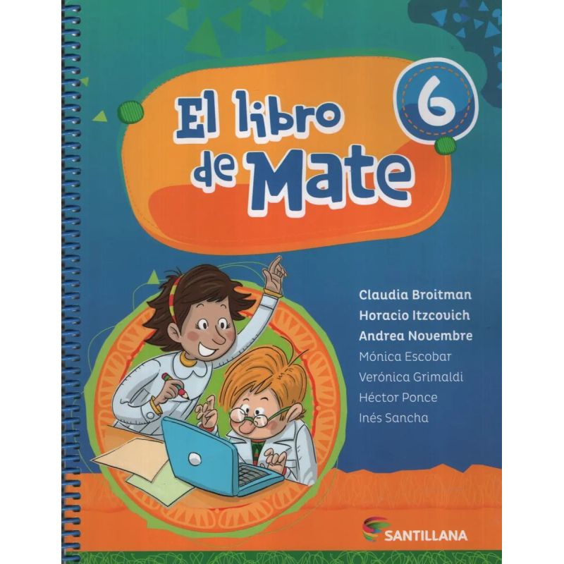 LIBRO DE MATE 6, EL (Nuevo)