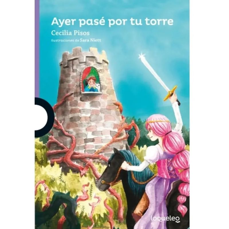 AYER PASE POR TU TORRE - LOQUELEO MORADA (Nuevo)